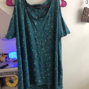 casual pain splattered T